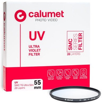 Attēls no Calumet Filtr UV SMC TG 55 mm Ultra Slim 28 Layers