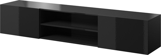 Picture of Cama Meble Szafka RTV SLIDE 200K 200x40xH37 caa w czarnym poysku