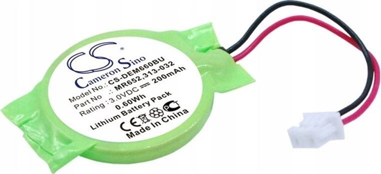 Изображение Cameron Sino Bateria Typ Mr652 Do Bios Cmos Dell Precision M4600 M6600 Latitude X1 E6320 E6430 E6420 E6520 E7240 / Cs-dem660bu