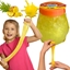 Attēls no Canal Toys Masa Plastyczna elowa Slime Rozcigliwy Glutek Ananas Antystresowy 70ml