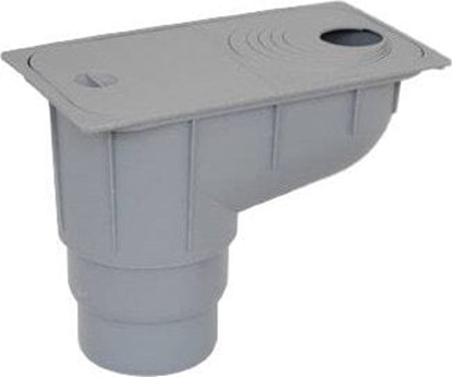 Attēls no Capricorn Studzienka odpywowa rynny szara wypyw pionowy CAPRICORN 9-9200-000-00-01-03