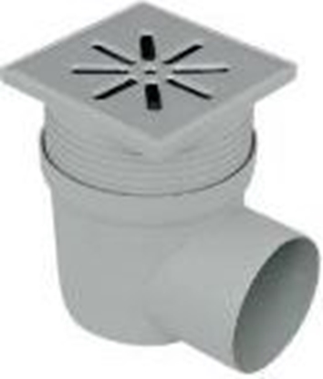 Picture of Capricorn Wpust kanalizacyjny 150 x 150mm z odpywem bocznym fi 110 (9-2600-110-47-01-04)