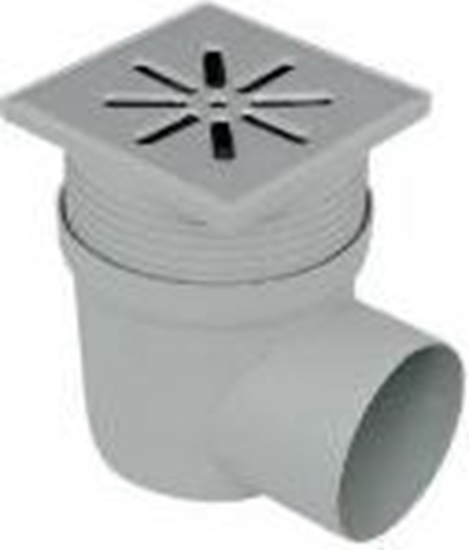 Picture of Capricorn Wpust kanalizacyjny 150 x 150mm z odpywem bocznym fi 110 (9-2600-110-47-01-04)