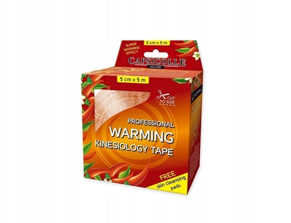 Изображение Capsicolle Tama kinezjologiczna (5m) z naturaln kapsaicyn, EAN 8594069332919