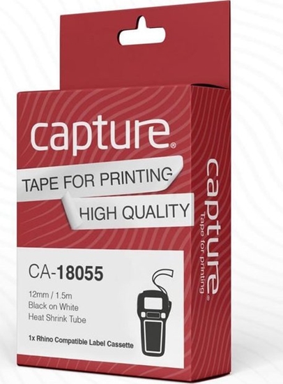 Изображение Capture Capture CA-18055 tamy do etykietowania Czarny na biaym