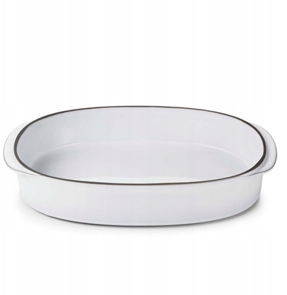 Picture of Caractere Naczynie/ brytfanna wym 34x25 cm, Biaa