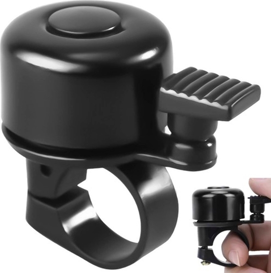 Picture of Carcommerce Dzwonek do roweru - czarny