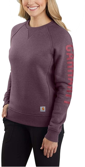 Picture of Carhartt Bluza Carhartt Clarksburg Graphic Sweatsh Berry
