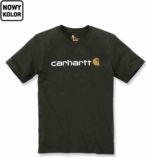 Изображение Carhartt Koszulka Carhartt Core Logo T-Shirt Peat