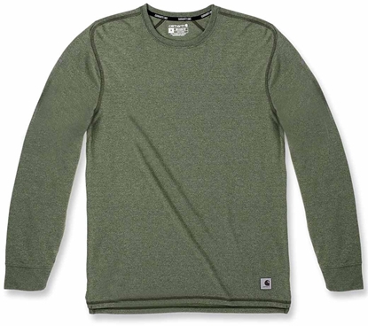 Изображение Carhartt Koszulka Carhartt LWD LongSleeve CHIVE HEATHER