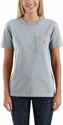 Изображение Carhartt Koszulka Carhartt WK87 Workwear Pocket S/S Grey