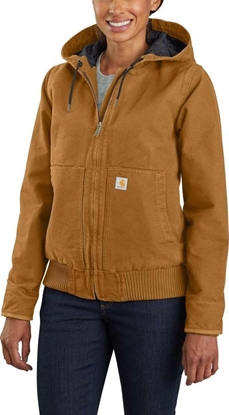 Изображение Carhartt Kurtka Carhartt Washed Duck Active Jacket Brown