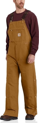 Изображение Carhartt Ocieplane Ogrodniczki Carhartt Firm Duck Brown