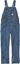Изображение Carhartt Ogrodniczki Carhartt Loose Fit Denim Darkstone