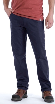 Attēls no Carhartt Spodnie Carhartt Rugged Stretch Canvas Pant Navy