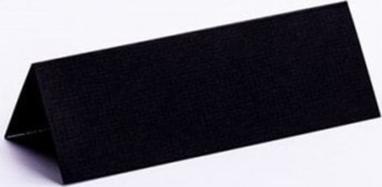 Picture of Carioca Bordkort 10x7cm sort tekstureret 10stk.