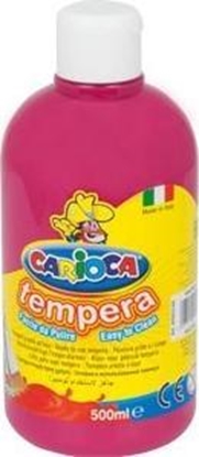 Picture of Carioca Farba tempera 500 ml, róowa ciemna CARIOCA 170-2357