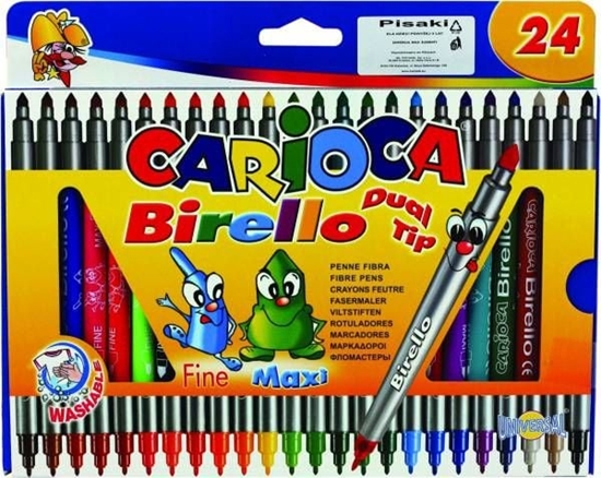 Picture of Carioca FLAMASTRY 24 KOLORY CARIOCA BIRELLO