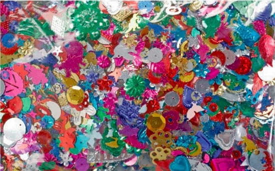 Picture of Carioca Pailletmix/mix 25g 10 - 35 mm
