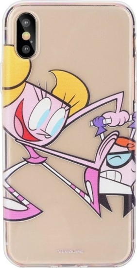 Picture of Cartoon Network Dexter Silicone Case for Apple iPhone XS Max Dexter with Dee Dee