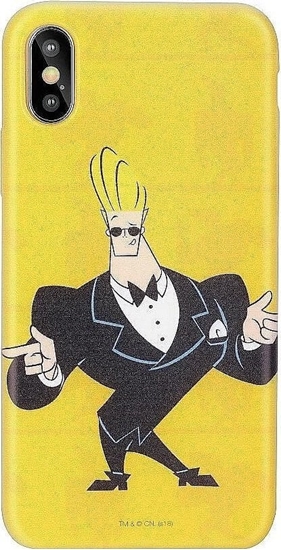 Picture of Cartoon Network Johnny Bravo Silicone Case for Apple iPhone XR Smoking
