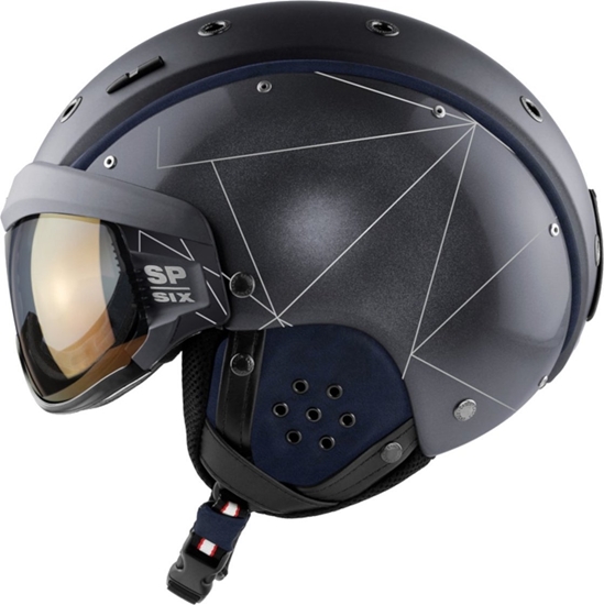 Изображение Casco CASCO KASK SP-6 LIMITED BLACK-SILVER M 54-58