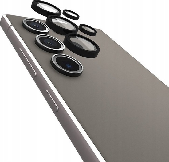 Picture of Case-Mate Case-Mate Aluminum Ring Lens Protector - Szko ochronne na obiektyw aparatu Samsung Galaxy S24 Ultra (Black)