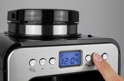 Picture of Caso Caso | Design Compact with Grinder | Slgis Not applicable bar | Manual | 600 W | Juodas/Nerdijantis plienas