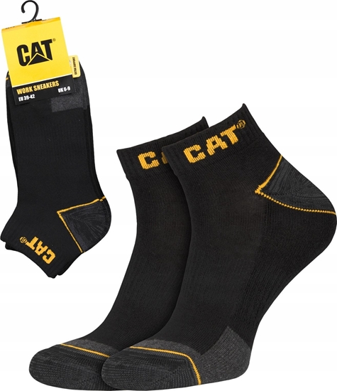 Picture of CAT Male socks CAT ZCM0508 black 39/42 3pr