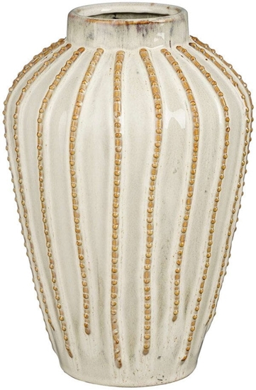 Изображение CATHY VASE OFF WHITE H29XD20CM