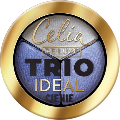 Attēls no Celia CELIA De Luxe Cienie do powiek Trio Ideal nr 304