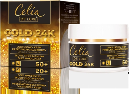 Attēls no Celia Gold 24K Luksusowy Krem przeciwzmarszczkowy 50+