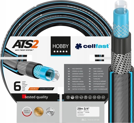 Изображение Cellfast CELLFAST W OGRODOWY HOBBY ATS2 ROZMIAR: 3/4" DUGO: 20 m