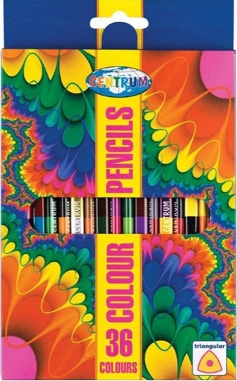 Picture of Centrum Kredki oówkowe trójktne CENTRUM 88018 3mix*6