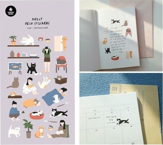 Picture of Centrum Naklejki ozdobne Kocie Sprawy