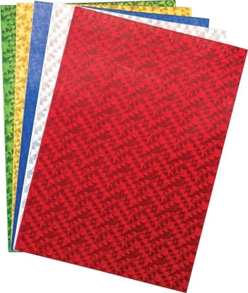 Attēls no Centrum PIANKA SAMOPRZYLEPNA A4 10 KOLORÓW HOLOGRAFICZNY METALLIC EVA 88083