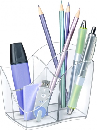 Изображение CEP Przybornik na biurko CEP Ellypse, przeroczysty