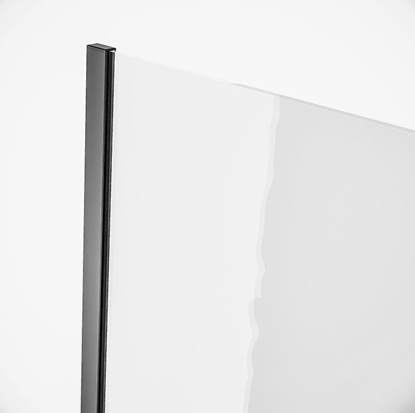 Picture of Cersanit (czci zamienne - kabiny prysznicowe) Profil narony do kabiny walk-in czarny (S900-2811)