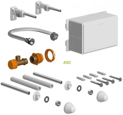 Picture of Cersanit (czci zamienne - stelae podtynkowe) Kpl. montaowy z krótkimi uchwytami QUICK FIX dla SYSTEM AQUA ( K99-0272)