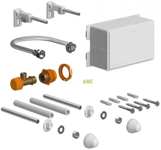 Picture of Cersanit (czci zamienne - stelae podtynkowe) Kpl. montaowy z krótkimi uchwytami QUICK FIX dla SYSTEM AQUA ( K99-0272)