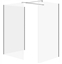 Picture of Cersanit (kabiny walk-in) SET B810: Kabina walk-in MILLE chrom 90x90x90x200 (S601-197)