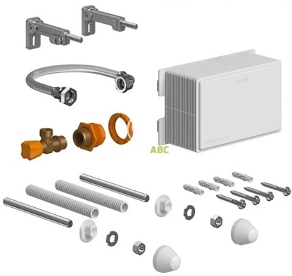 Attēls no Cersanit Kpl. montaowy z dugimi uchwytami QUICK FIX dla SYSTEM AQUA (K99-0269)