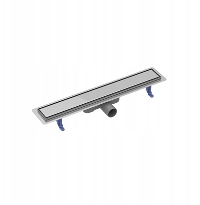 Attēls no Cersanit Odpyw liniowy z rusztem dwustronnym TAKO 60 stal (S907-008)