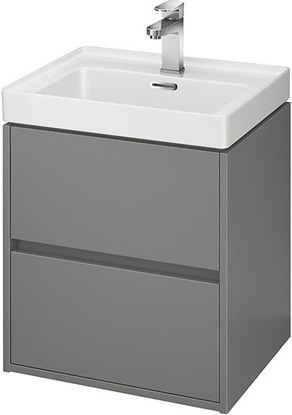 Attēls no Cersanit Szafka podumywalkowa Crea 49,4cm szary mat (5902115724411)