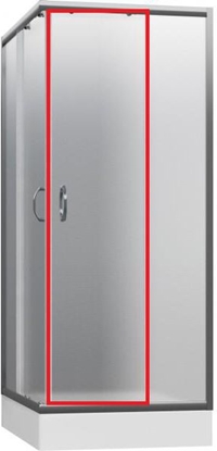 Attēls no Cersanit Szyba do czci ruchomej kabiny Saona 90 (S900-2530)