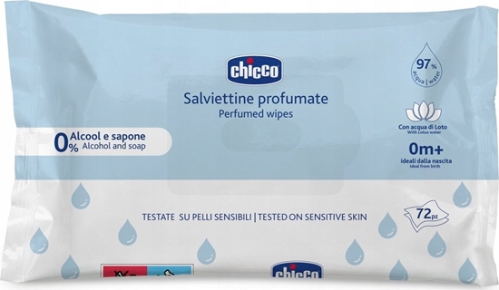 Picture of Chicco Chusteczki nawilane Perfumed Wipes 72szt.