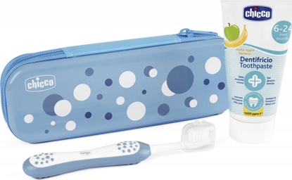 Picture of Chicco Zestaw Zawsze z Umiechem: szczoteczka i pasta do zbów