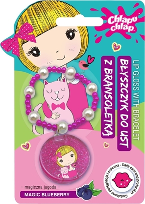 Изображение Chlapu Chlap CHLAPU CHLAP Byszczyk do ust z bransoletk - Magiczna Jagoda 1szt