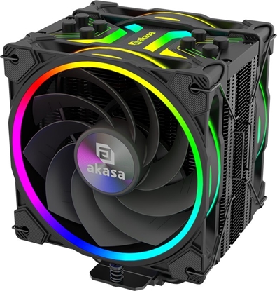 Attēls no Chodzenie CPU Akasa SOHO H4 Plus Reverse (AK-CC4022KT01)
