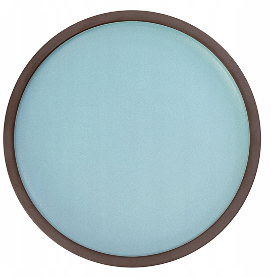 Picture of CHOCO Talerz paski 20 cm niebieski